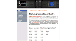 Desktop Screenshot of labgruppenrepairs.co.uk